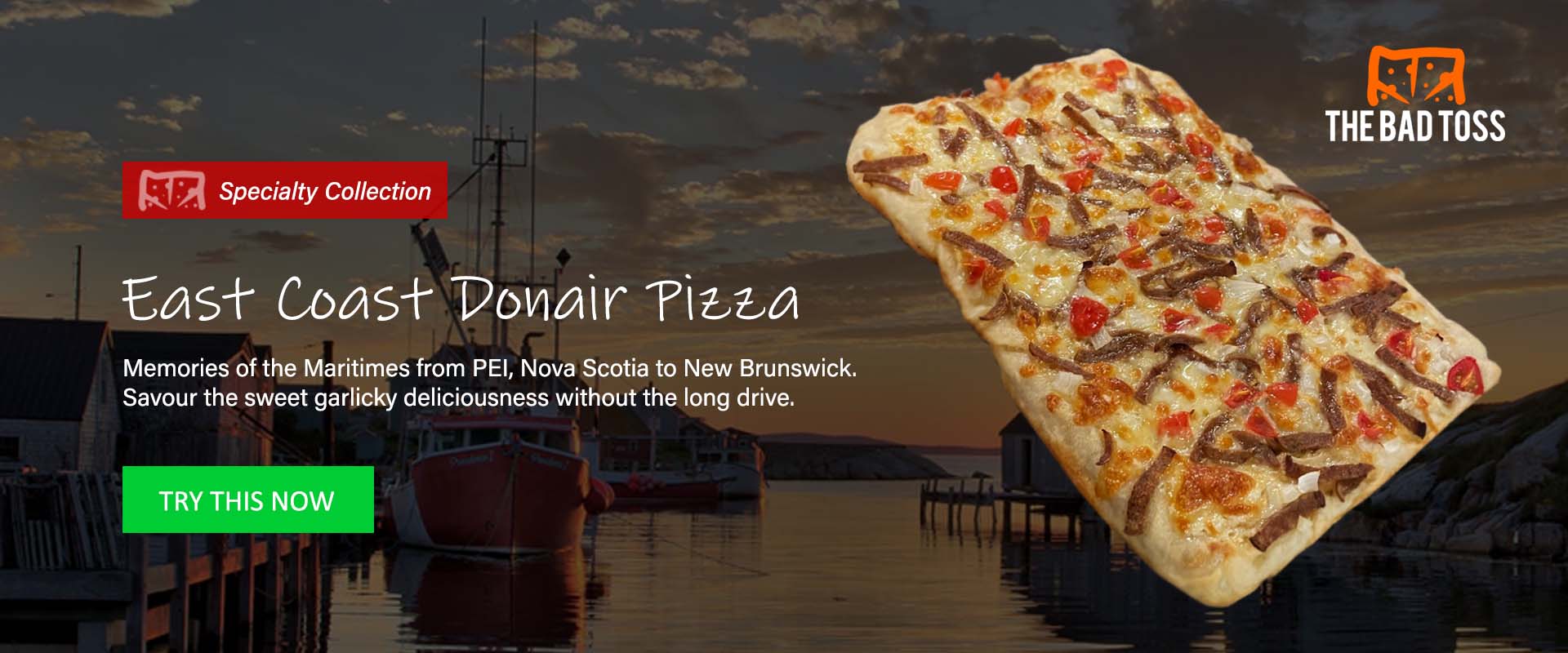 Frozen Maritime Donair Pizza